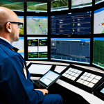 AI-Assisted Emergency Response**

"A modern emergency control center, showcasing AI-driven systems analyzing accident data in real-time, fully clothed emergency responders coordinating dispatch, modest attire, screens displaying maps with vehicle locations and accident details, professional setting, safe for work, appropriate content, perfect anatomy, natural proportions, high quality, professional."

**